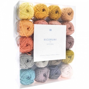 Ricorumi 100% Cotton yarn Kit 20 x 25g - Summer Meadow